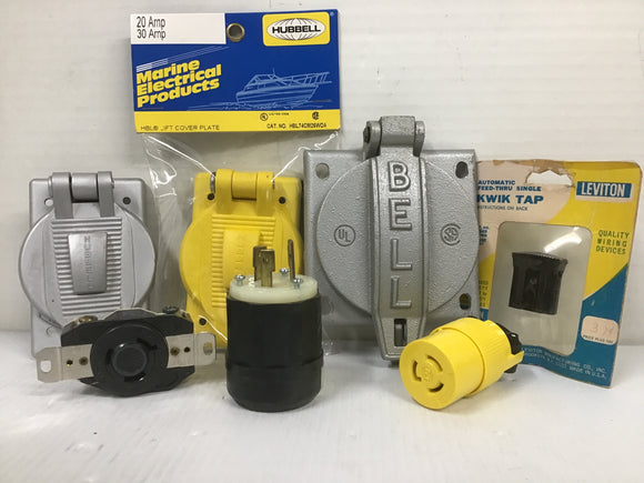 Connectors, Plugs, Receptacle, Covers