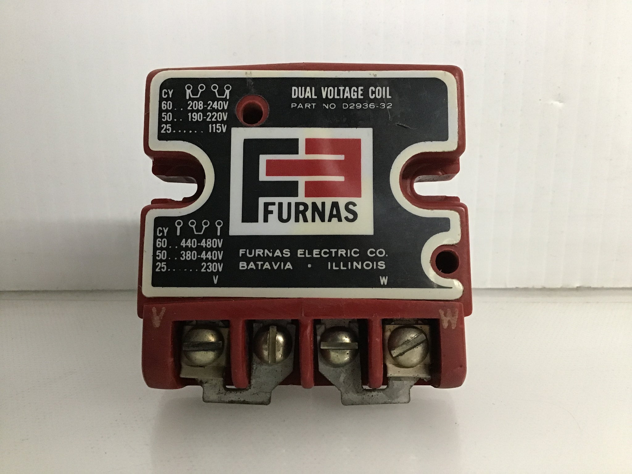 Coil Furnas D293632 Dual Voltage AA Electric Surplus