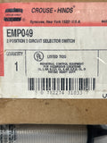 Selector Switch EMP049 Crouse Hinds