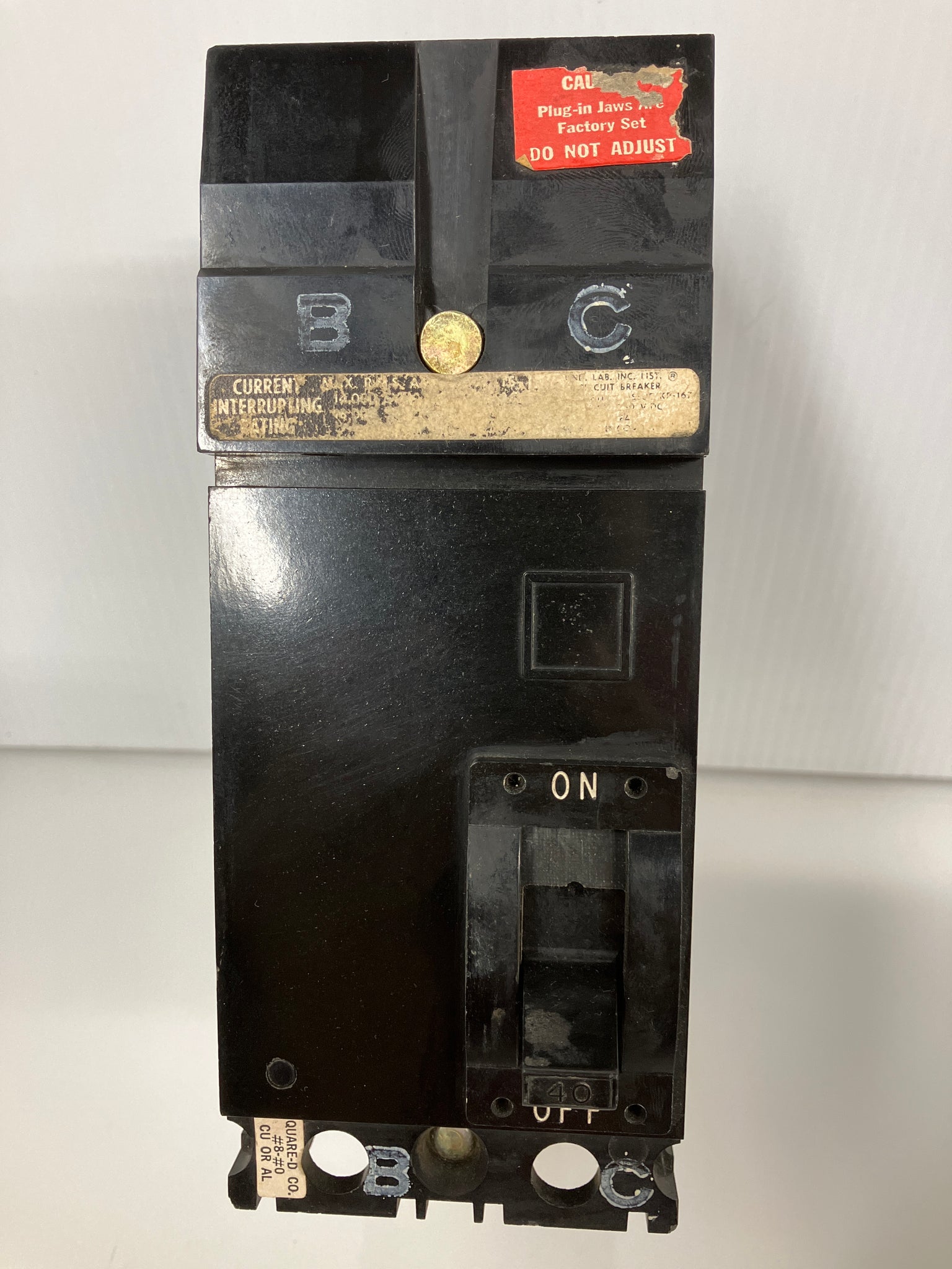 Circuit Breaker Square D #FA24040AB 40 Amp 2 Pole I-Line – AA Electric ...