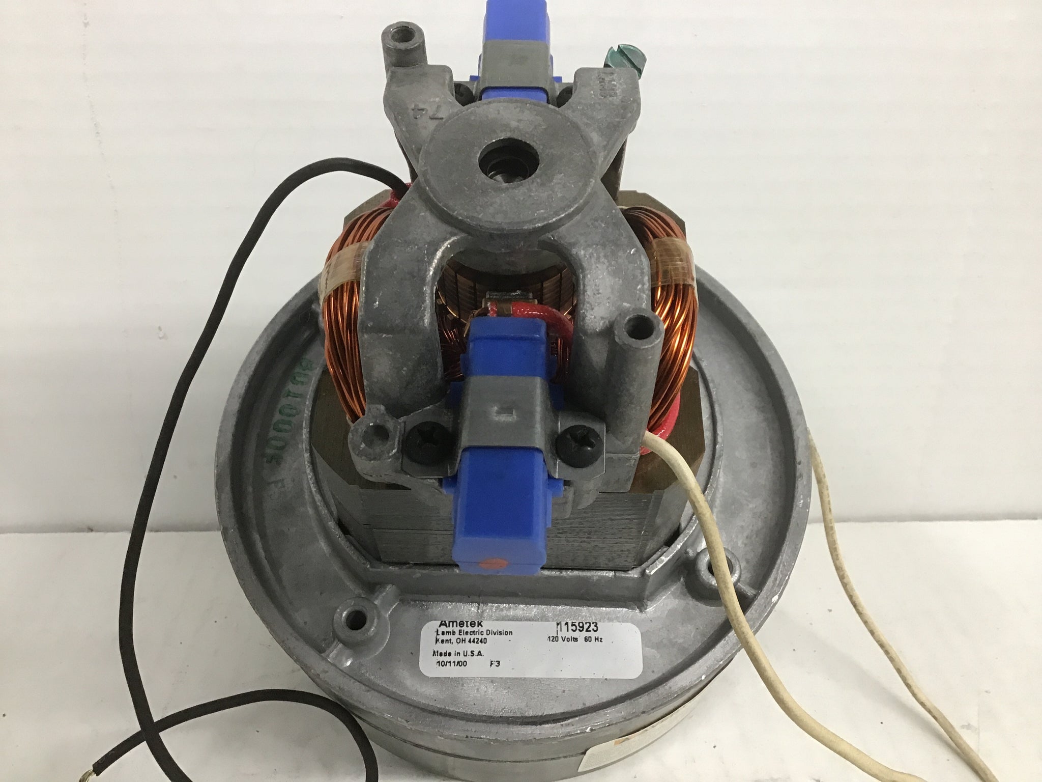 Vacuum Motor Ametek 115923 AA Electric Surplus