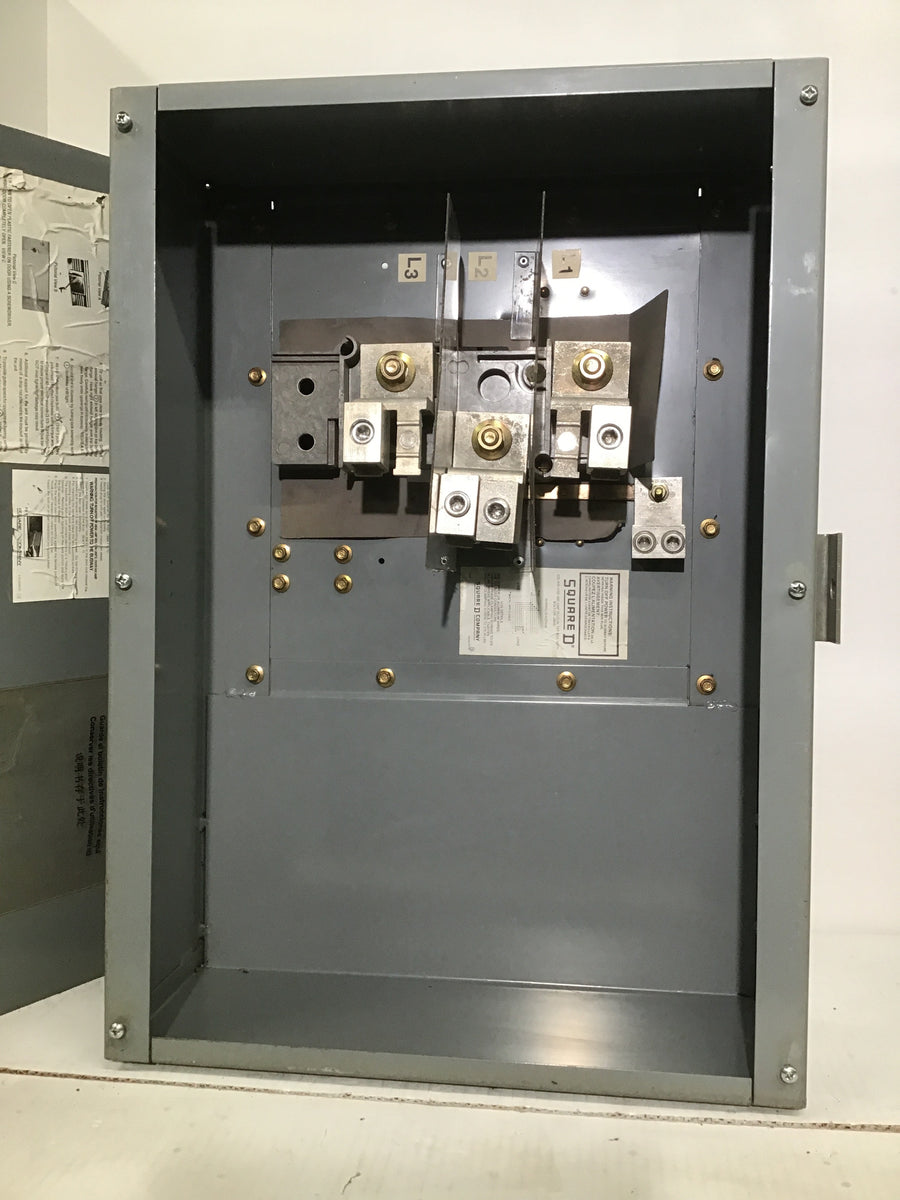 Busway Tap Box Square D PBTB306G AA Electric Surplus