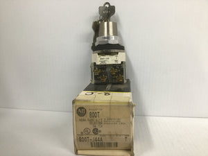 Selector Switch Key Operated 3 Pos maintained 800T-J44A Allen Bradley