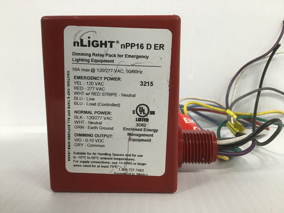 Dimming Relay Pack Emergency Lighting nPP16 D ER