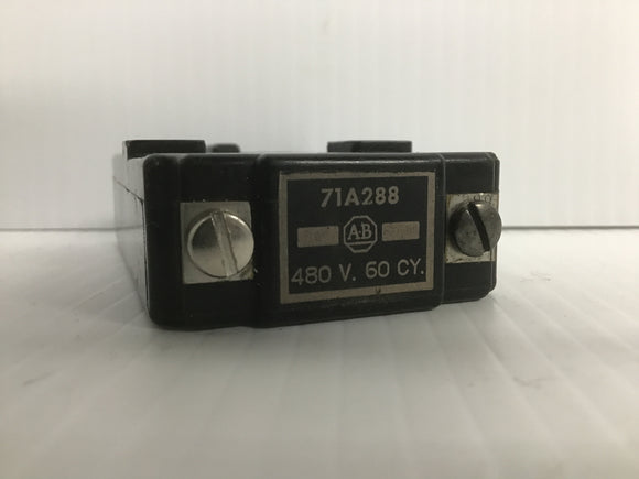 Coil 71A288 Allen Bradley Size 1 “USED”