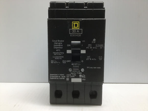 Circuit Breaker EDB34030 Square D