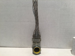 Liquid Tight 90 Degree Strain Releif 1 1/2” Raco