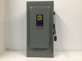 Safety Switch H222N 60 Amp 2 Pole Square D