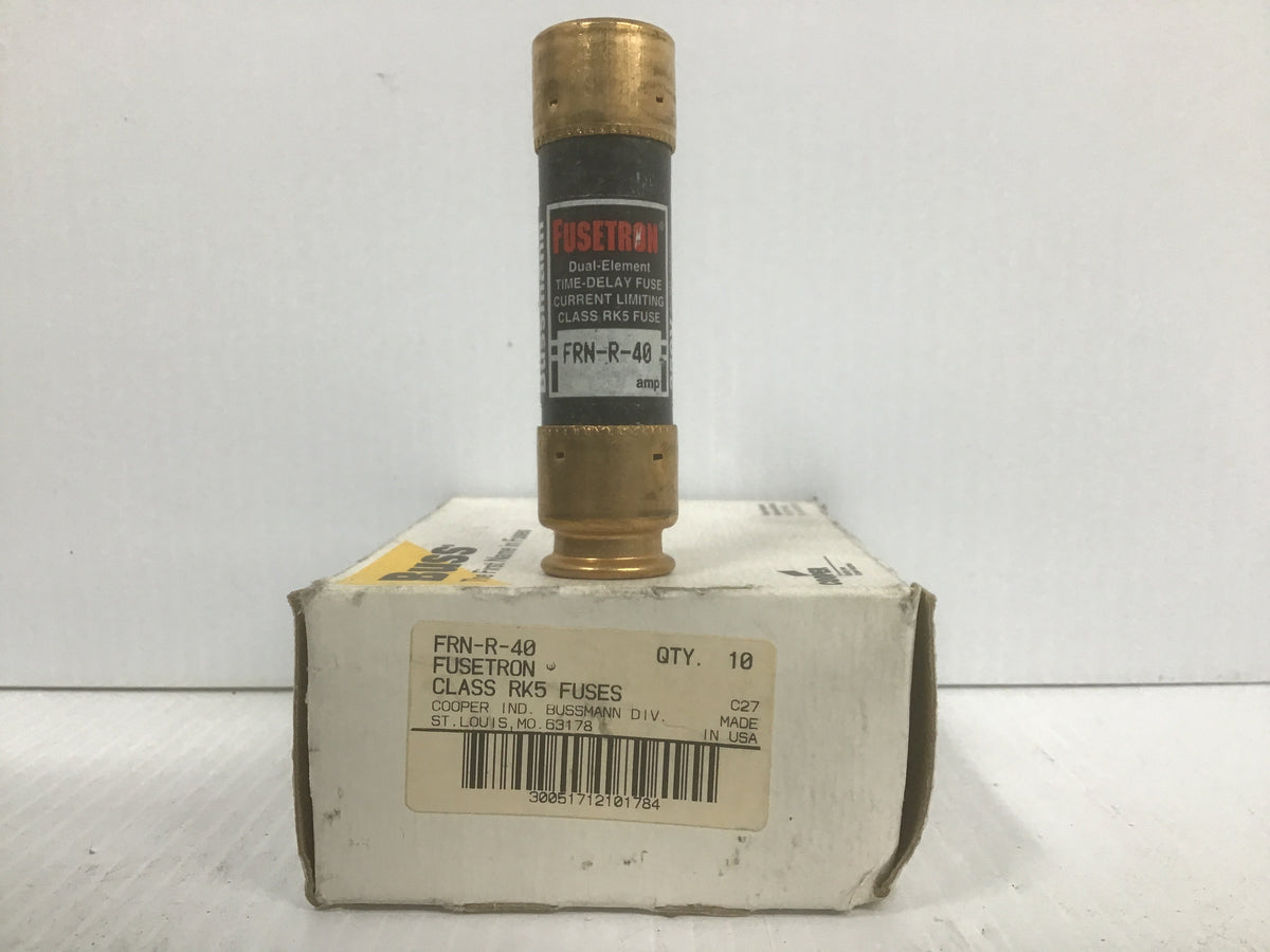 Fusetron FRN-R-40 – AA Electric Surplus
