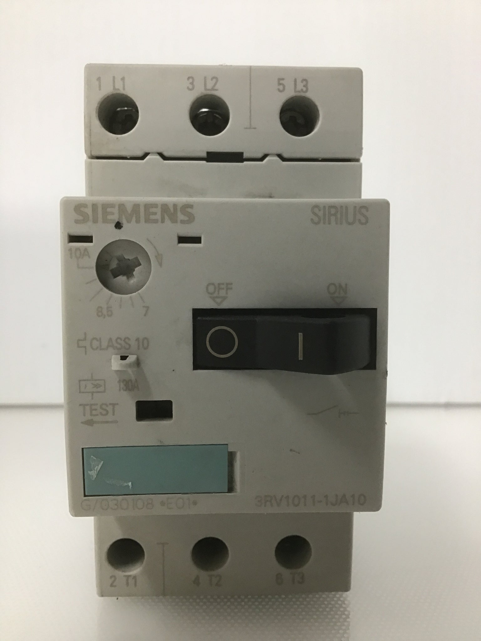 Manual Motor Starter SRV10111JA10 Siemens AA Electric Surplus